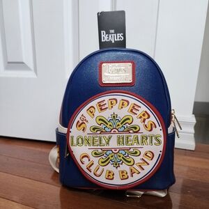 NWT Loungefly Beatles Sgt. Peppers Mini Backpack